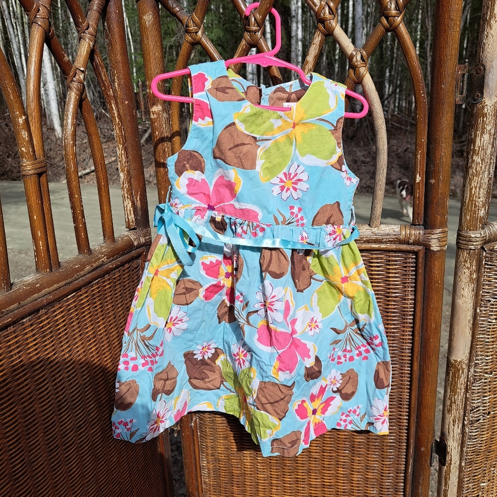 🙂3/15 Sunboree floral jumper size 4/5🌸🌼🌷🌺💐🌻